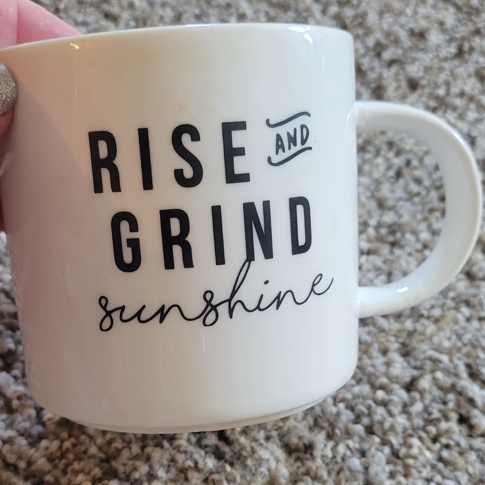 Rise and Grind Sunshine  coffee small cup